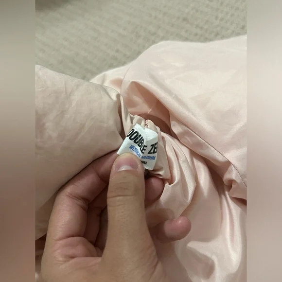 Double Zero Pink Quilted Puffer Jacket Coat
Women's Medium - Picture 9 of 9